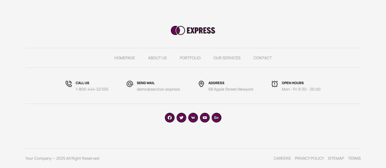 Footer c3462