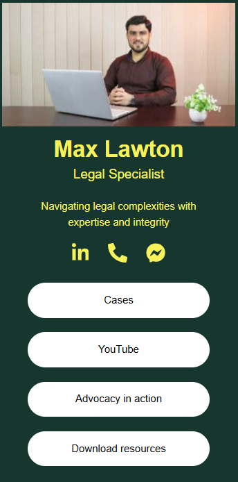 Link in Bio - Legal Specialist
