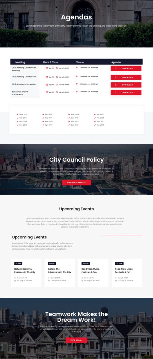 City Council - Agendas