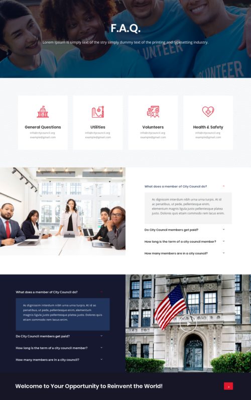 City Council - FAQ