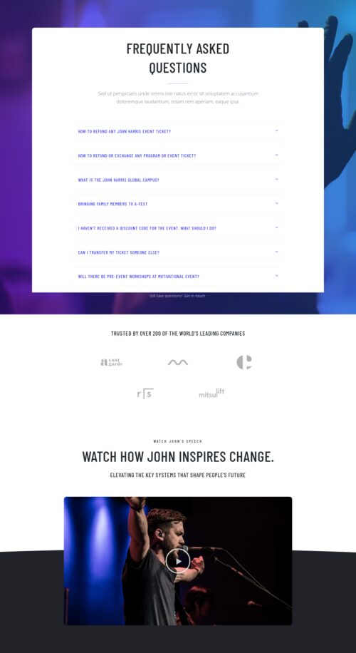 Motivational Speaker - faq 1