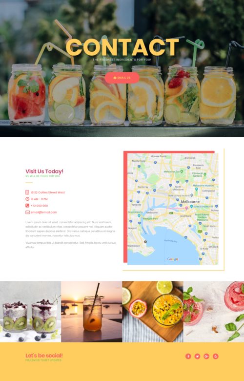Juice Bar - Contact 1