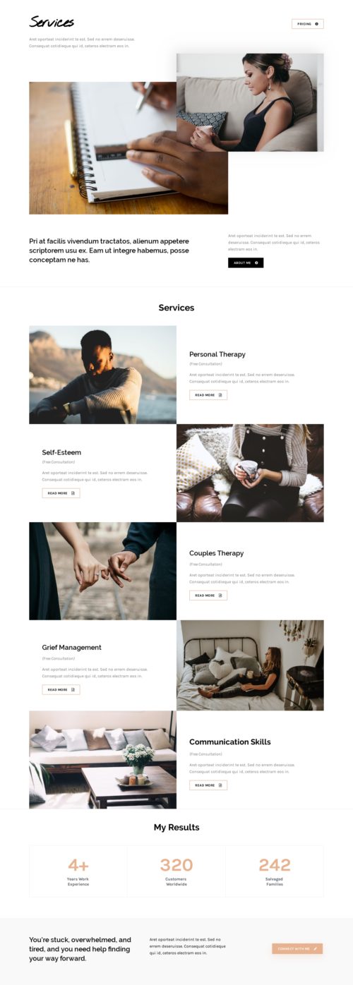Therapist Services