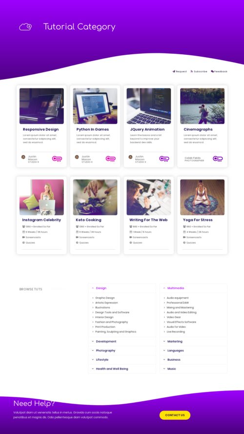 Online Tutorials - Tutorial series