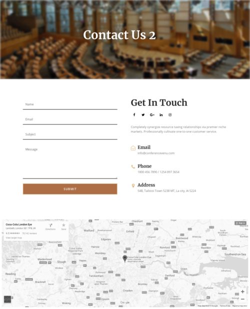 Conference Venue - Contact 2