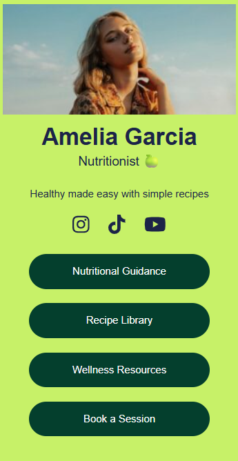 Nutritionist – Link in Bio