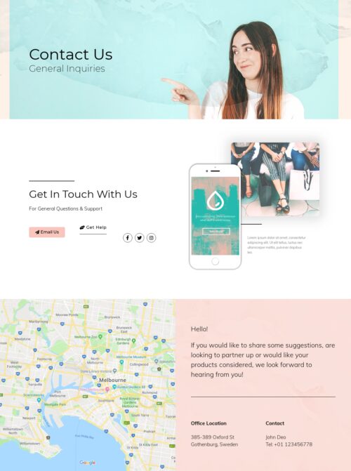 Mobile App Contact