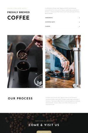 Coffee Shop - Blend detail