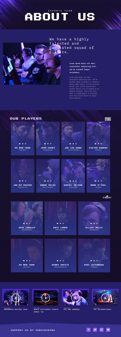 Esports About