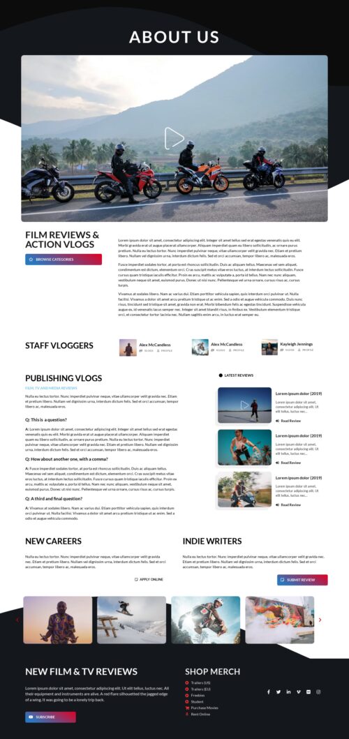 Video Magazine About 