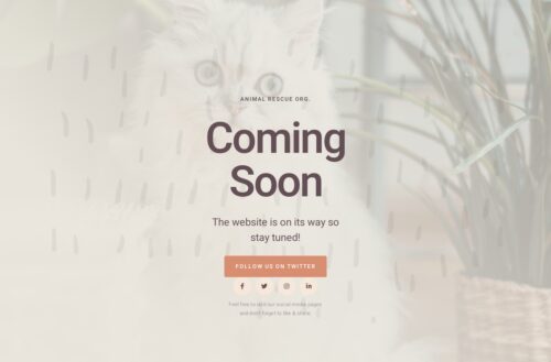 Animal Rescue - Coming soon