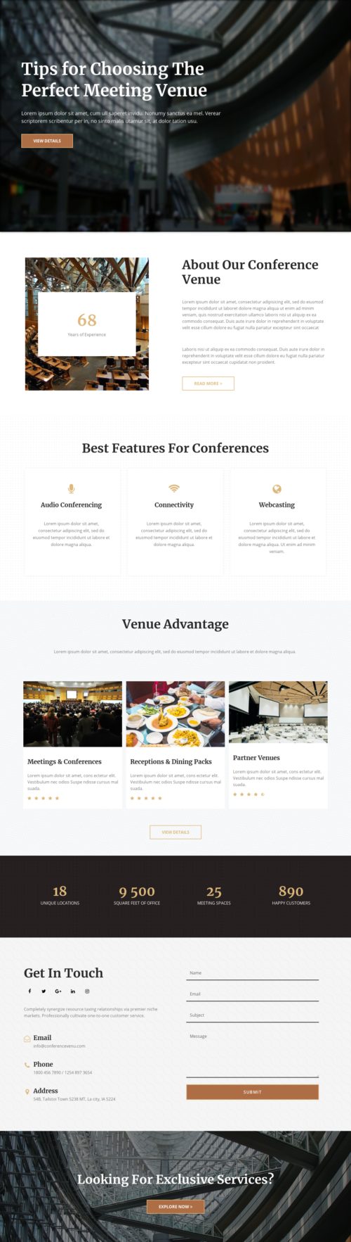 Conference Venue - Home 2