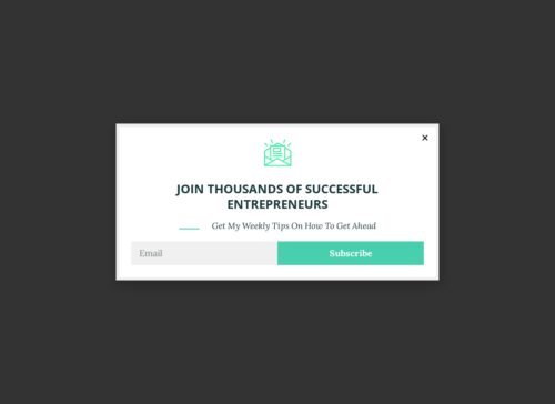 Business Coach - Popup