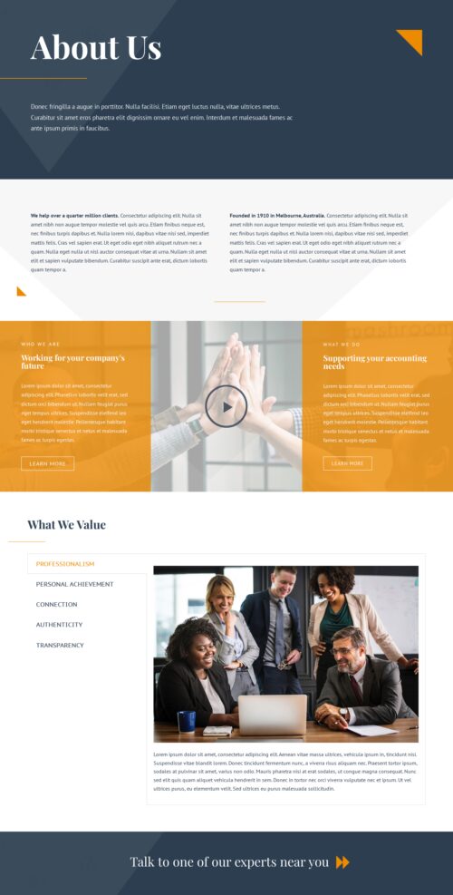 Accounting Firm - About us 2