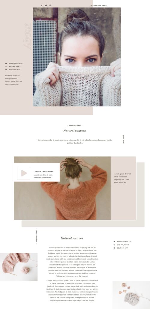 Handmade Fashion - About me