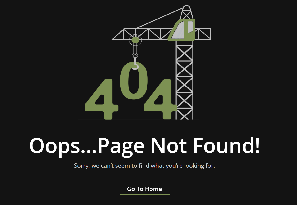 404 Page - 06191954
