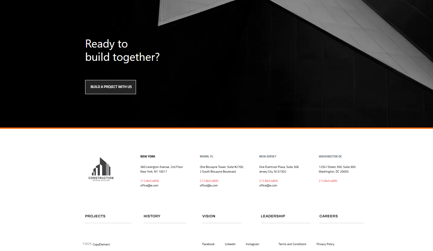 Architectural Interior Design - Footer 1