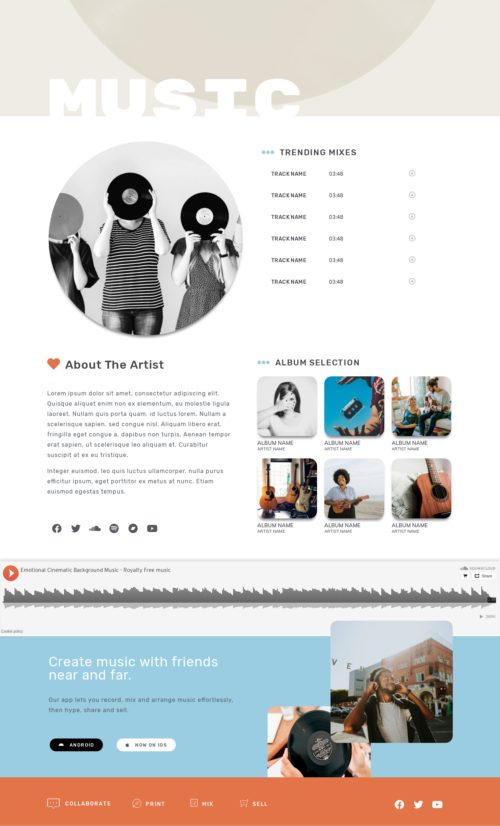 Music App - Music