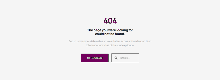 404 Page c2400