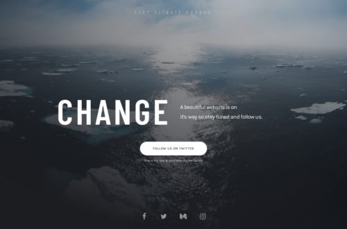 Climate Change Awareness - Coming Soon