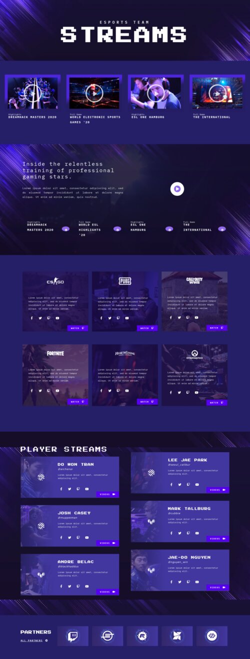 Esports Streams