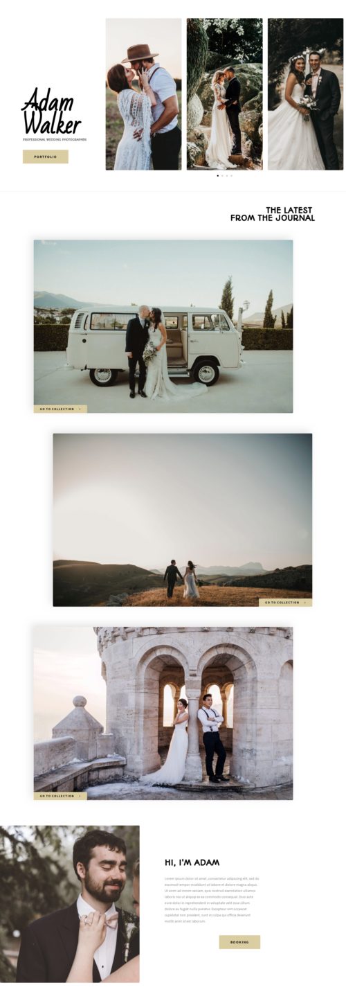 Wedding Photography - Home 3