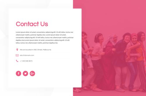 Women's Networking - Contact Us