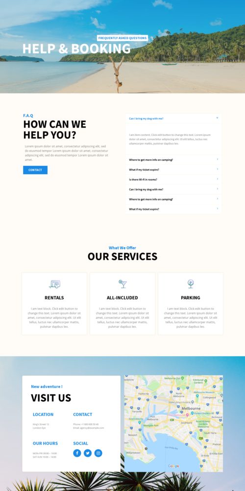 Travel Agency FAQ