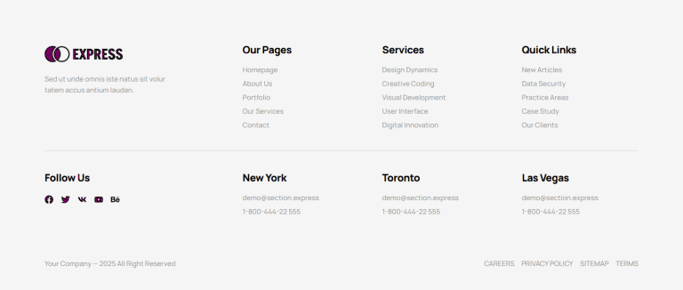 Footer c3486