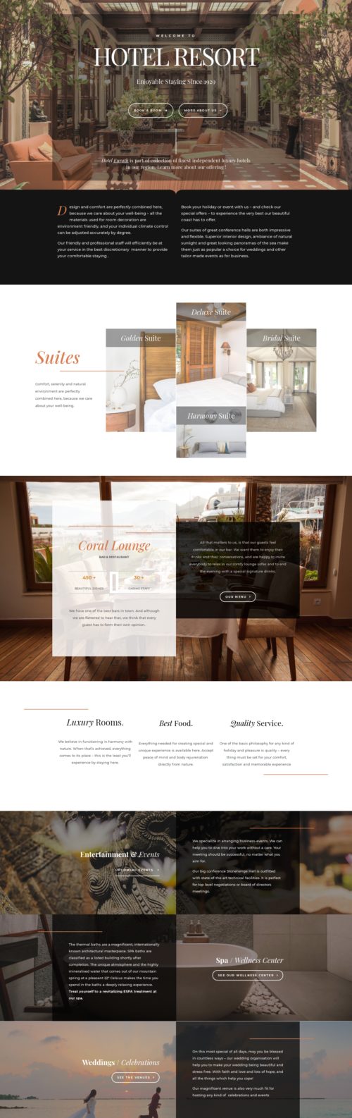 Hotel & Accommodation - Home 