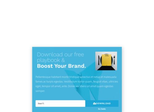 Marketing Business - Pop Up