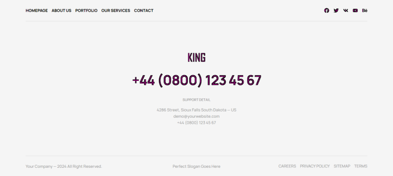 Footer c2467