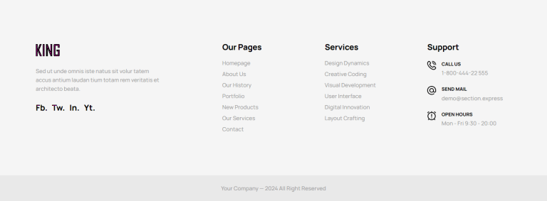 Footer c2432
