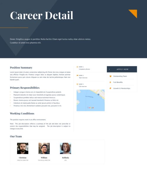 Accounting Firm - Career detail