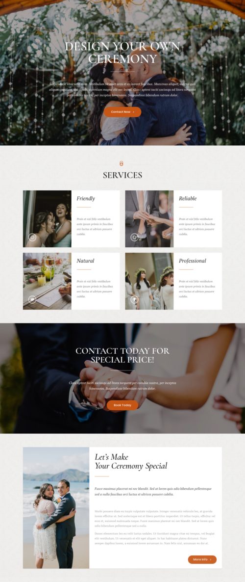 Marriage Celebrant - Home 2