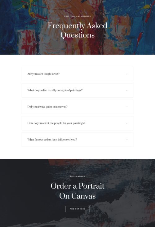 Artist Q & A