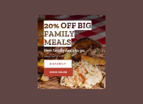 BBQ Restaurant - Popup