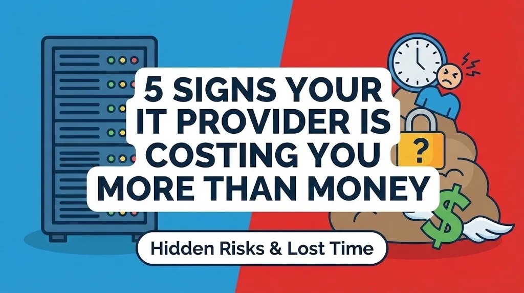5 Signs Your IT Provider Is Costing You More Than Money