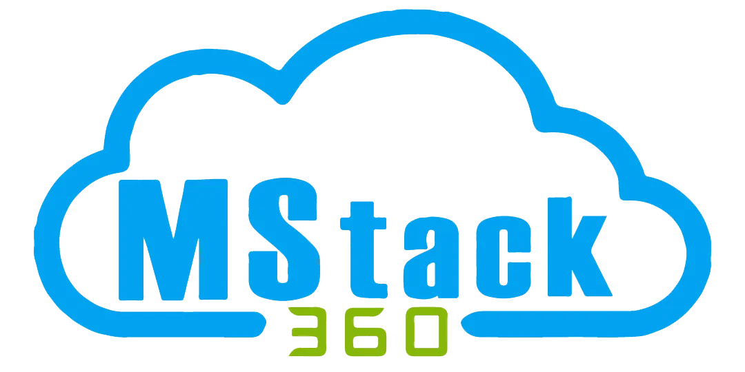 MStack360 centered logo