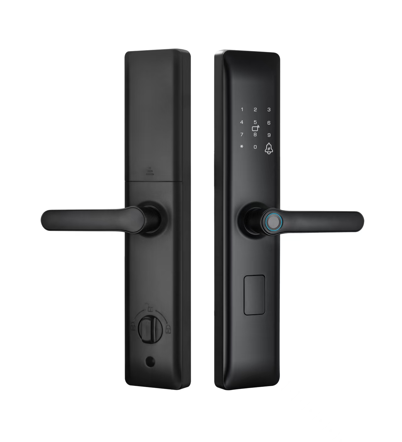 Smart Home Safety System Electron Intelligence Apartment Code Card Door Lock Smart Locks for Security