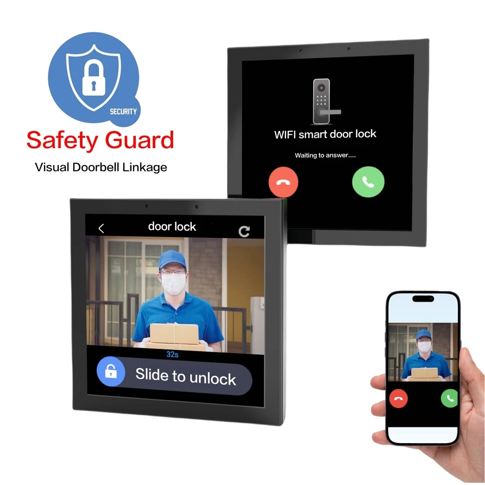 Tuya Zigbee Smart Home Tuya APP and Voice Control Touch Panel WiFi High Power 20A/40A Smart Boiler Water Heater Switch thumbnail 2