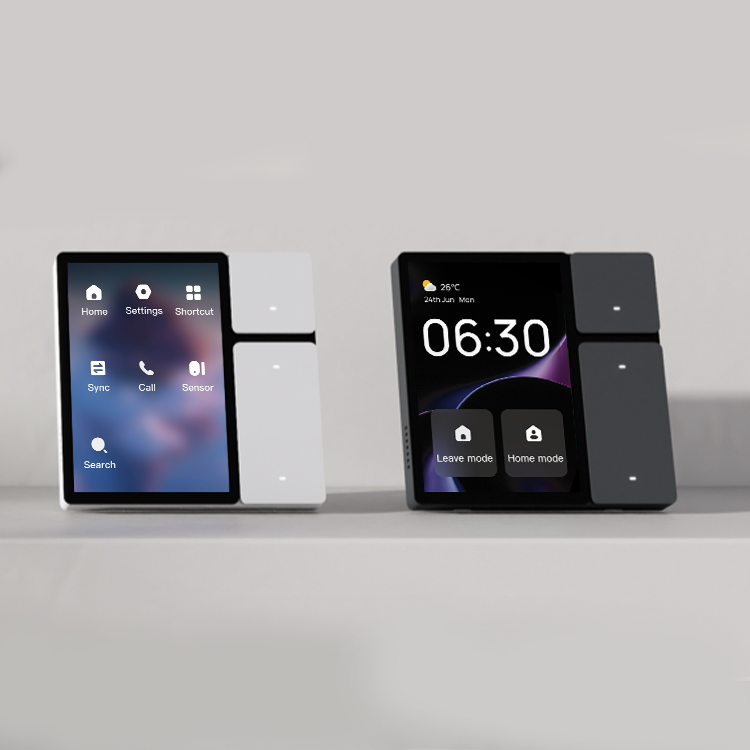 Tuya App Voice Remote Control EU UK 220V 1/2/3/4 Gang Universal Glass Touch Wall Smart Light Switch WiFi for Hotel Home Use