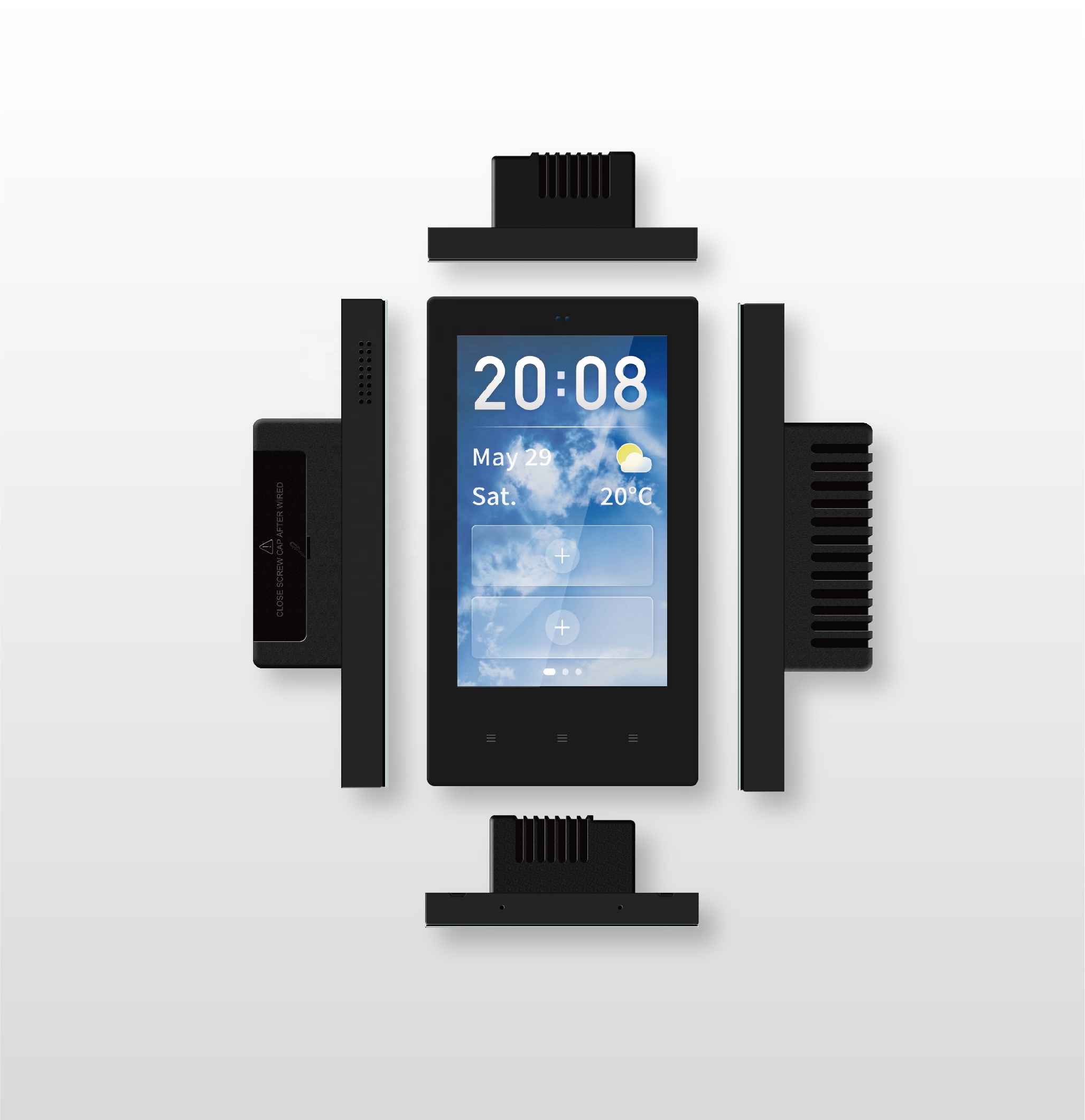 Smart Wifi Wall Light Switch Touch Glass Electric Tuya Home Products Decor Automation System Smart Solution 110V 220V 240V thumbnail 2