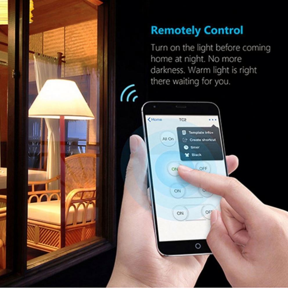 Lanbon Home Automation 5 Models in 1 LCD Wifi Switch Smart Home with Power Consumption google Alexa thumbnail 3