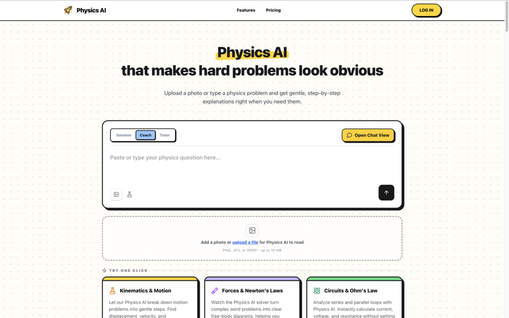 Physics AI | Open-Launch