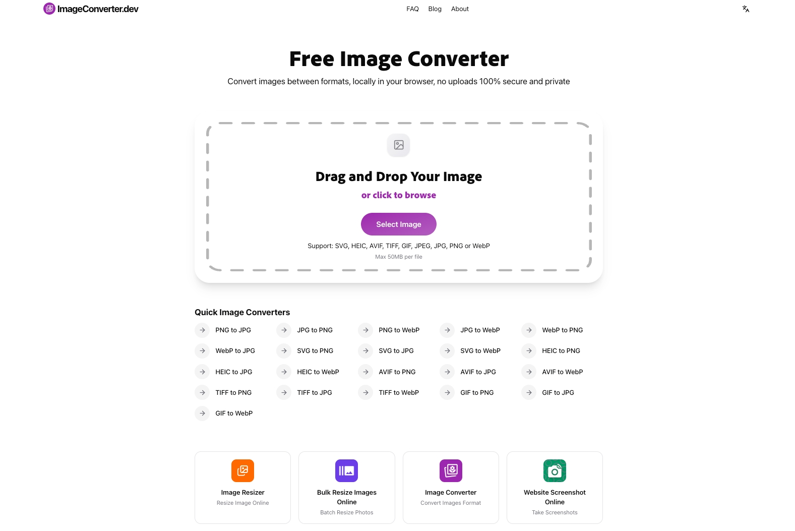 ImageConverter.dev - Free Image Converter | Open-Launch