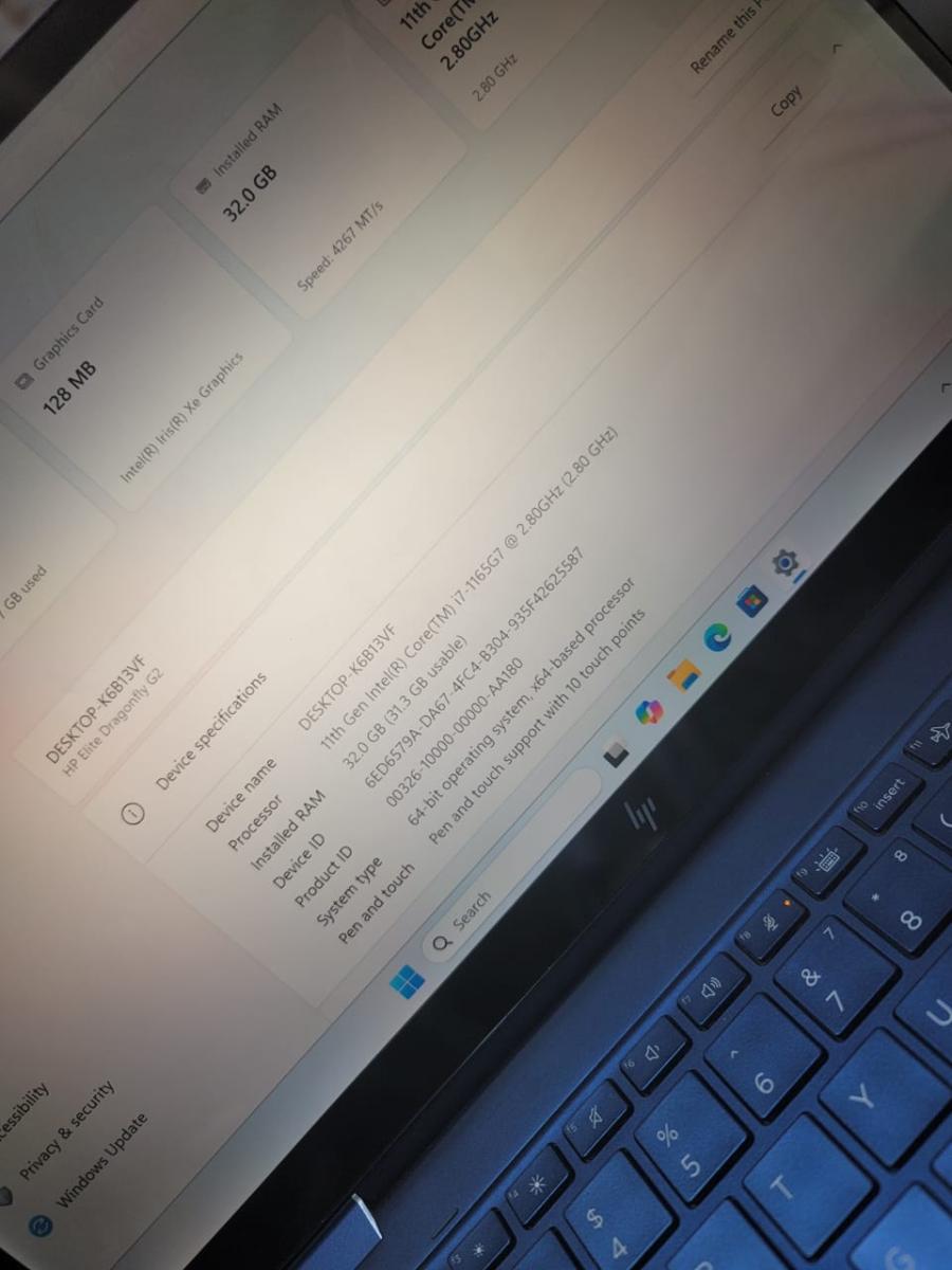Hp elitebook dragon fly view 2