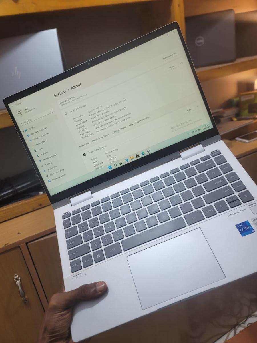 HP envy 360 2-in-1 laptop view 3