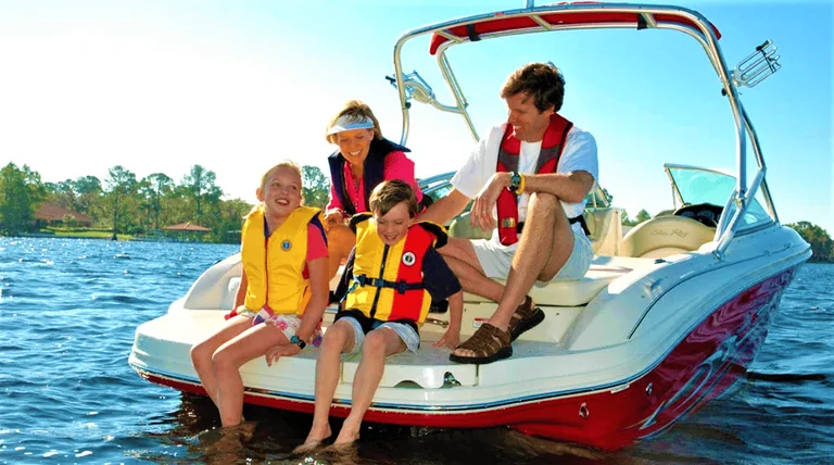 Tourists enjoying beach activities
