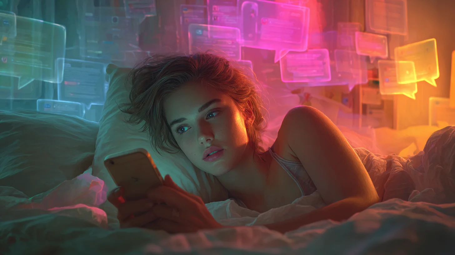 What It Means When She Texts Back Right Away